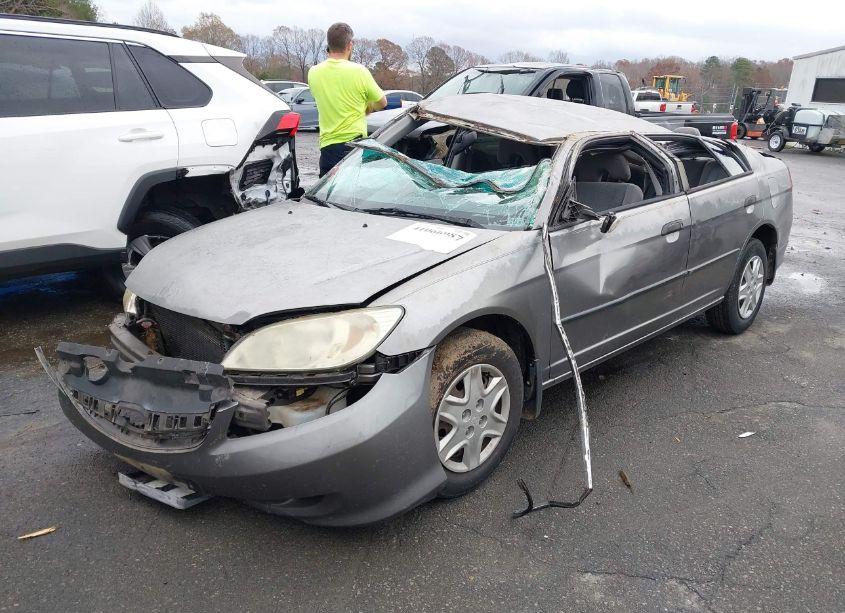 Photo 2 of 2005 Honda Civic VP (VIN 2HGES16445H619950)