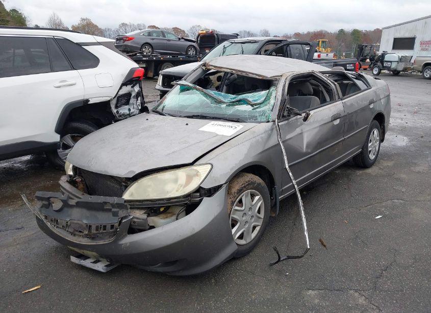 Photo 6 of 2005 Honda Civic VP (VIN 2HGES16445H619950)