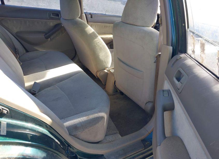 Photo 8 of 2001 Honda Civic LX (VIN 2HGES16501H504121)