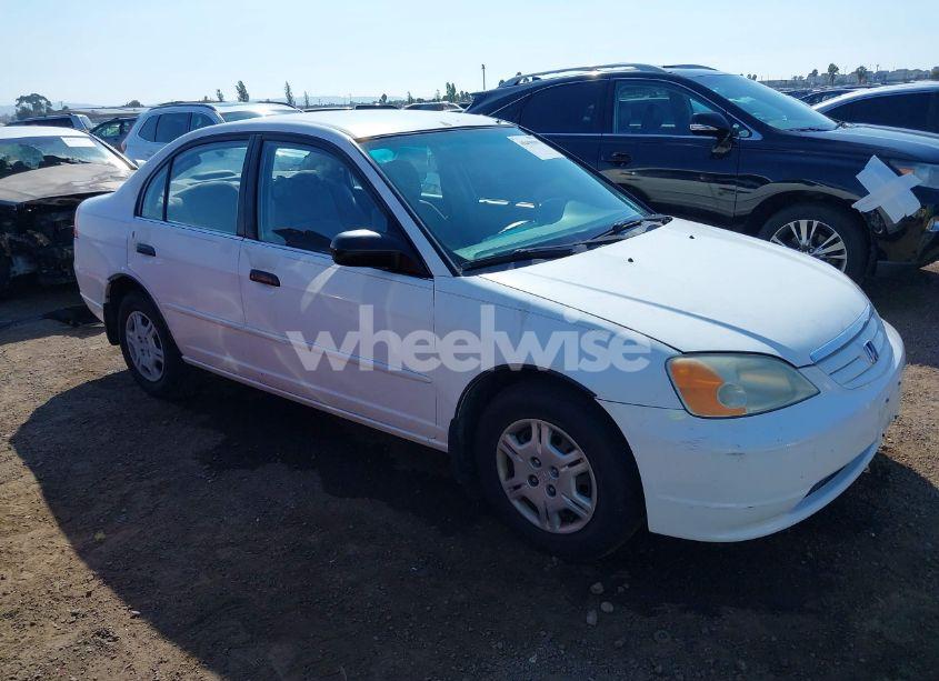 2001 Honda Civic LX (VIN 2HGES16501H614120) main photo