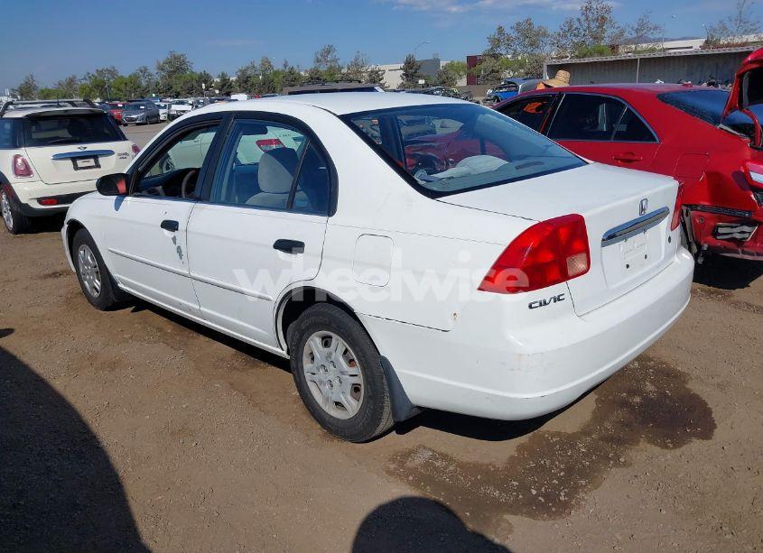 Photo 3 of 2001 Honda Civic LX (VIN 2HGES16501H614120)