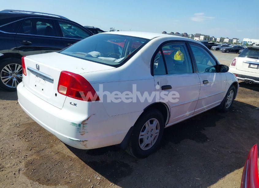 Photo 4 of 2001 Honda Civic LX (VIN 2HGES16501H614120)