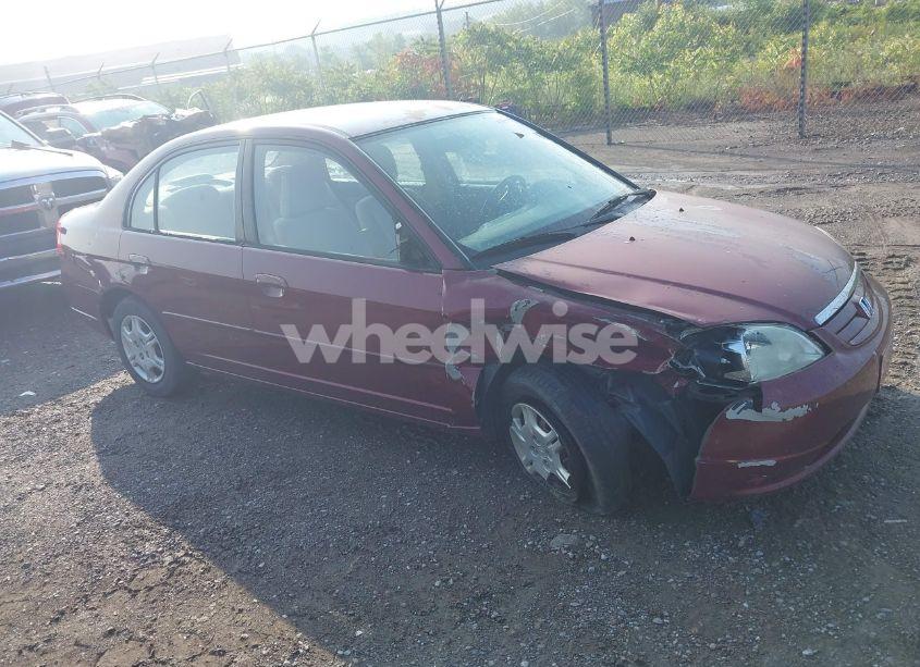 2002 Honda Civic LX (VIN 2HGES16502H602650) main photo