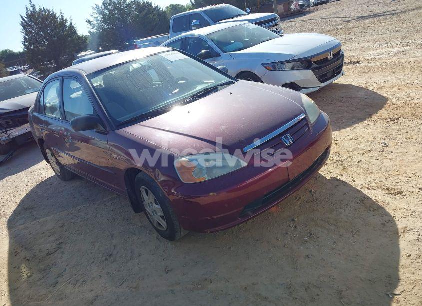 2003 Honda Civic LX (VIN 2HGES16503H605842) main photo