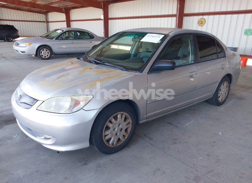 Photo 2 of 2005 Honda Civic LX (VIN 2HGES16505H544656)