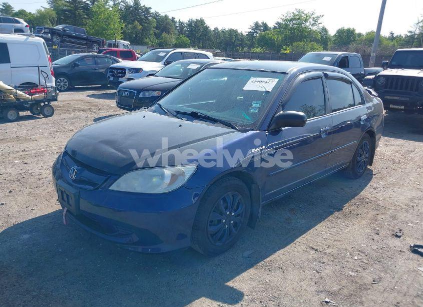 Photo 2 of 2005 Honda Civic LX (VIN 2HGES16505H546035)