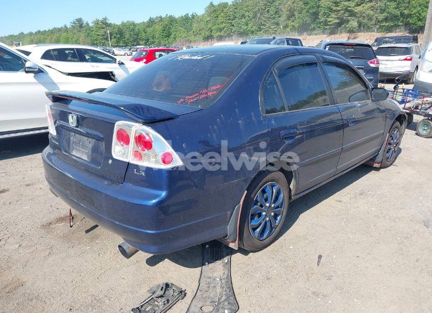 Photo 4 of 2005 Honda Civic LX (VIN 2HGES16505H546035)