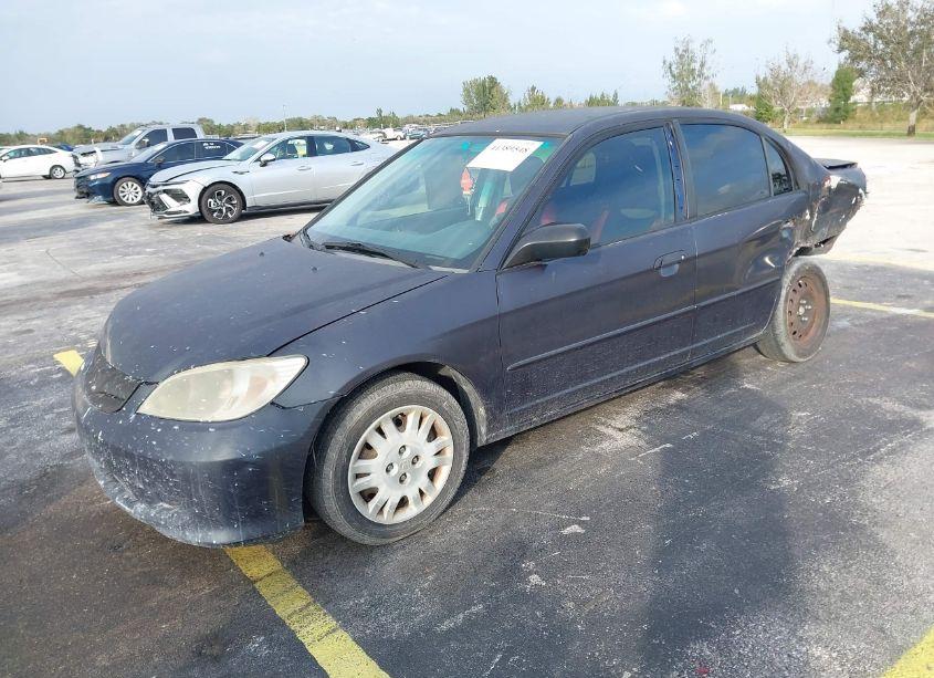 Photo 2 of 2005 Honda Civic LX (VIN 2HGES16505H569038)