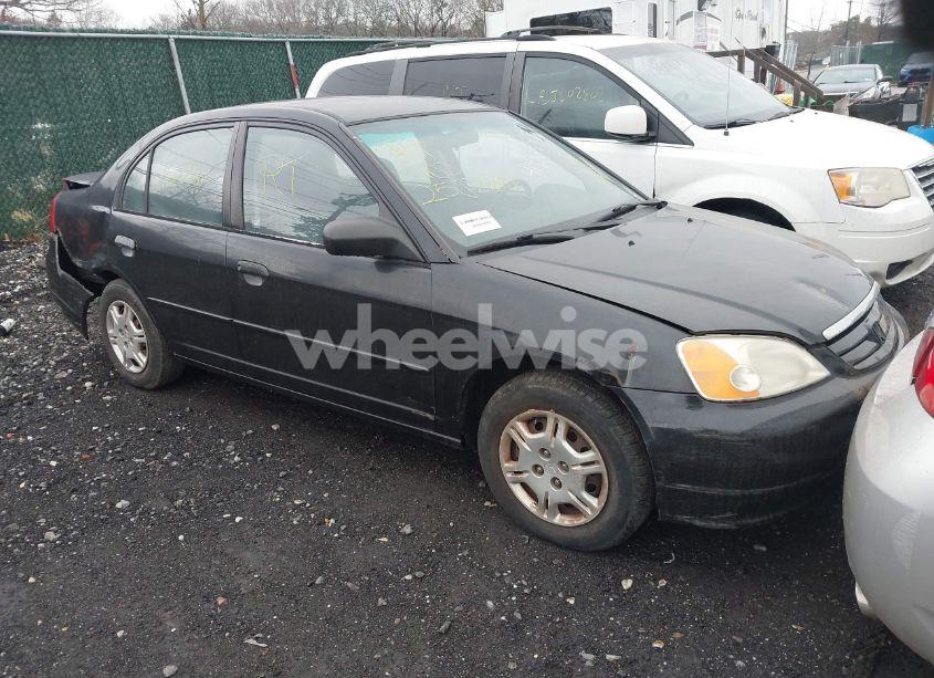 2001 Honda Civic LX (VIN 2HGES16511H554283) main photo
