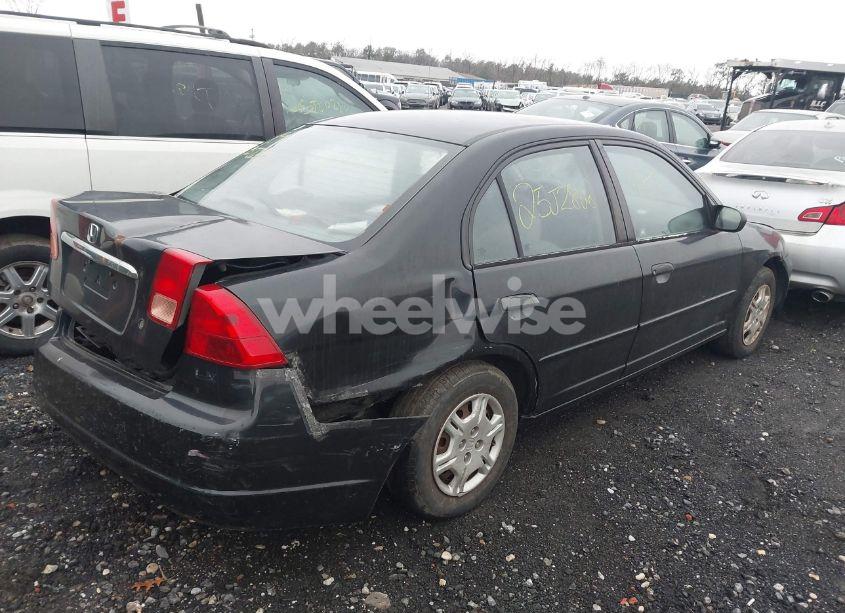Photo 4 of 2001 Honda Civic LX (VIN 2HGES16511H554283)