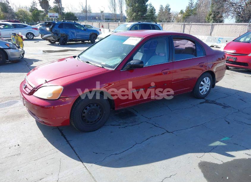 Photo 2 of 2002 Honda Civic LX (VIN 2HGES16512H520720)