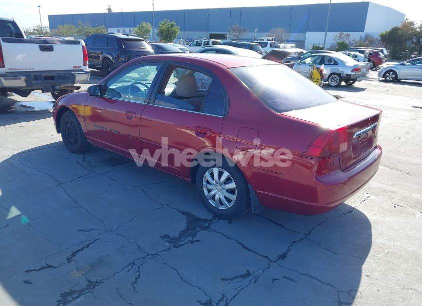 Photo 3 of 2002 Honda Civic LX (VIN 2HGES16512H520720)