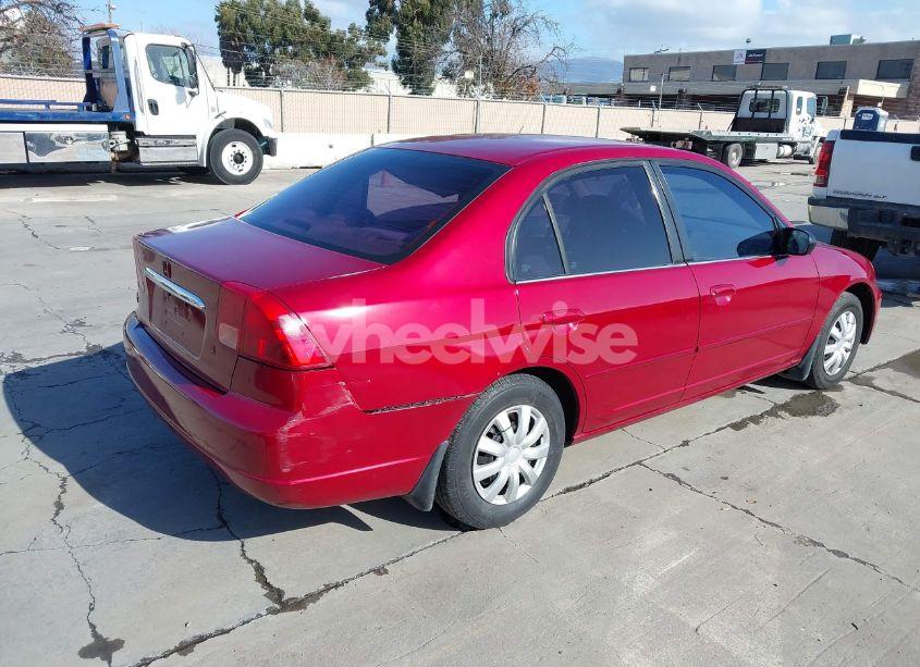 Photo 4 of 2002 Honda Civic LX (VIN 2HGES16512H520720)