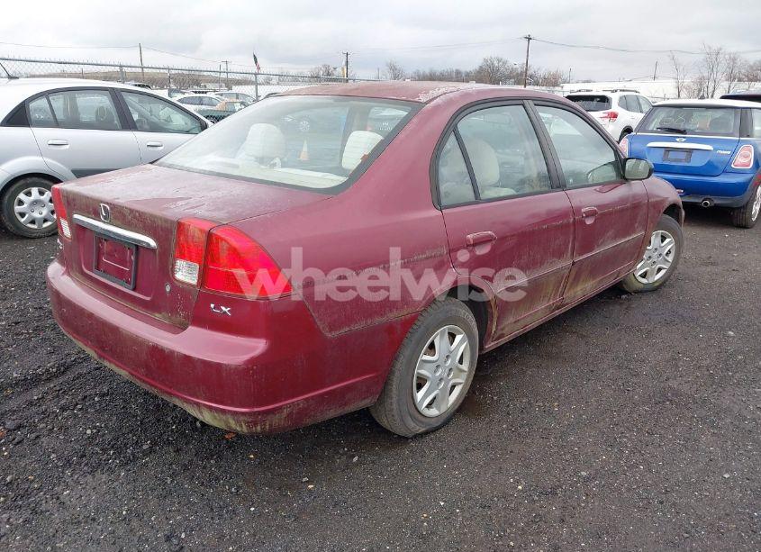 Photo 4 of 2003 Honda Civic LX (VIN 2HGES16513H502011)