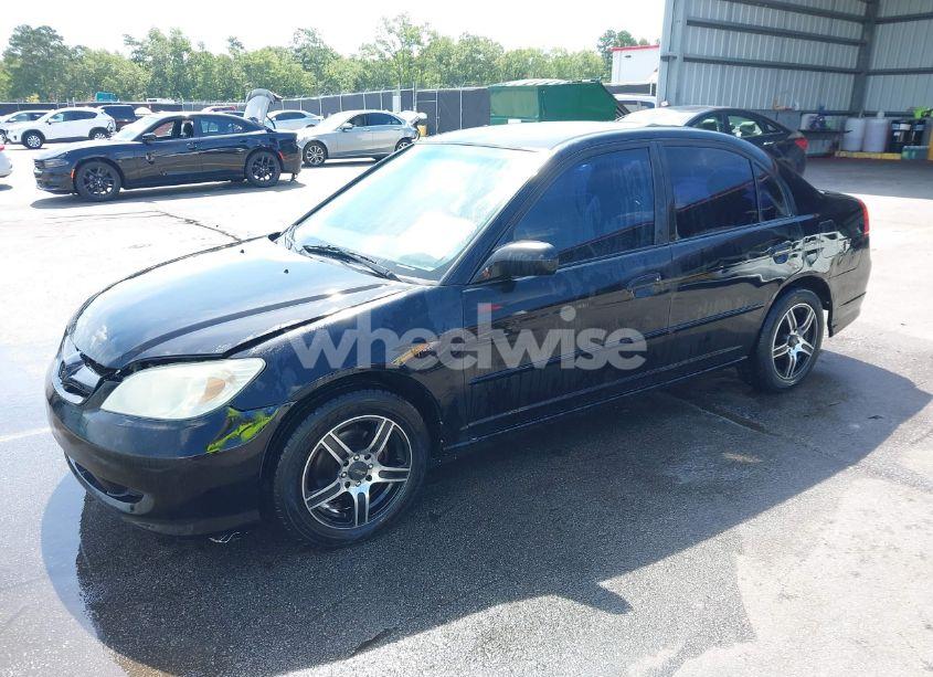 Photo 2 of 2005 Honda Civic LX (VIN 2HGES16515H527476)