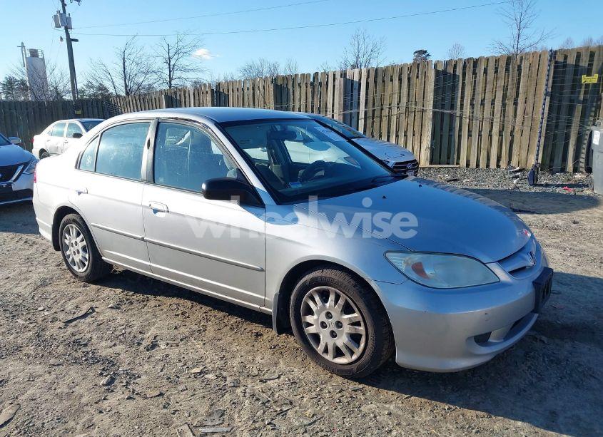 2005 Honda Civic LX (VIN 2HGES16515H560753) main photo