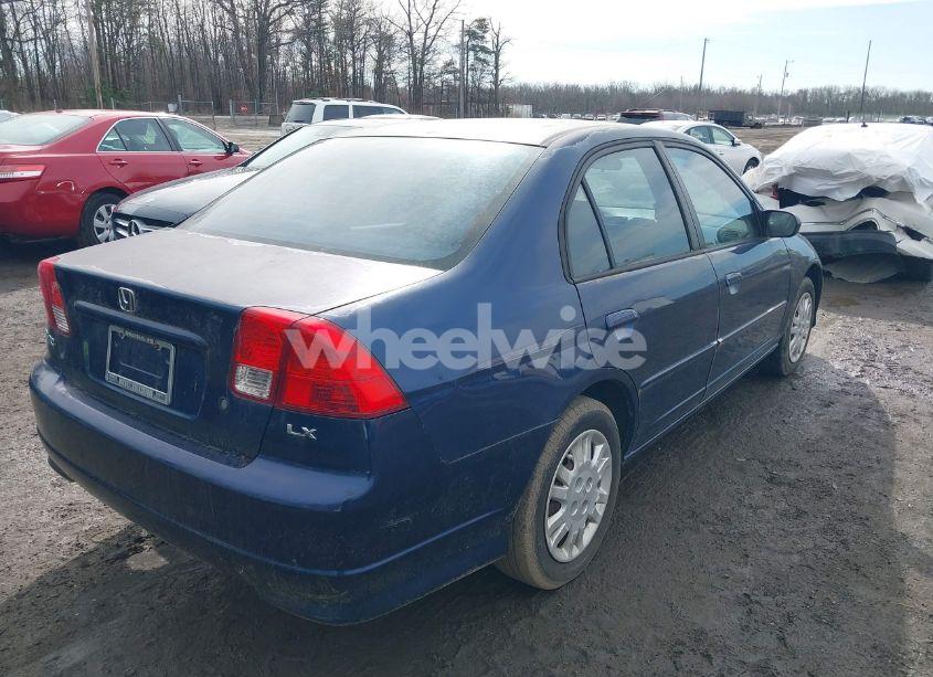 Photo 4 of 2005 Honda Civic LX (VIN 2HGES16525H517278)