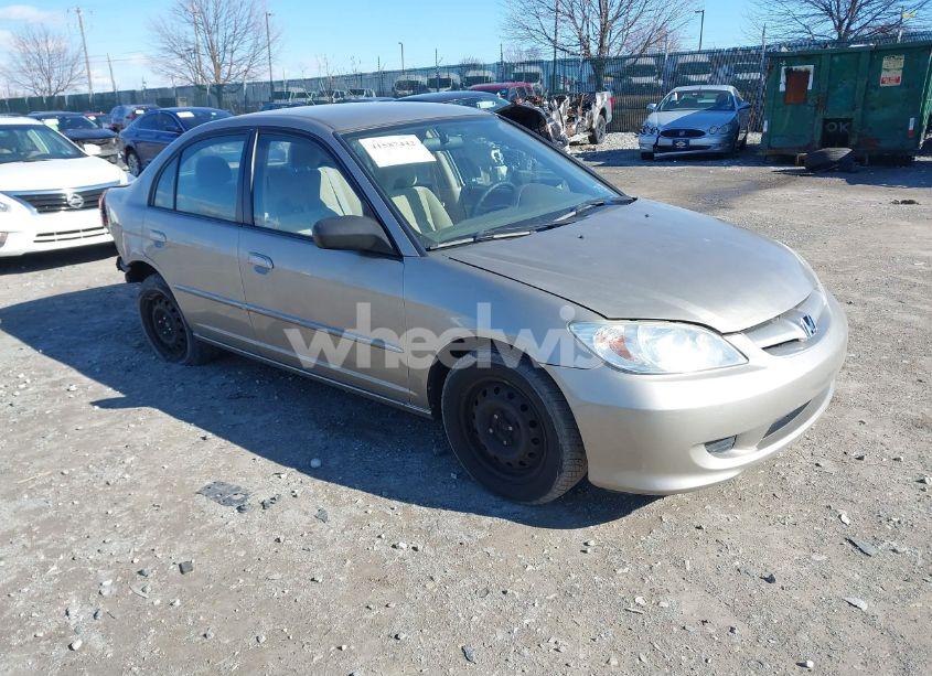 2005 Honda Civic LX (VIN 2HGES16525H529088) main photo