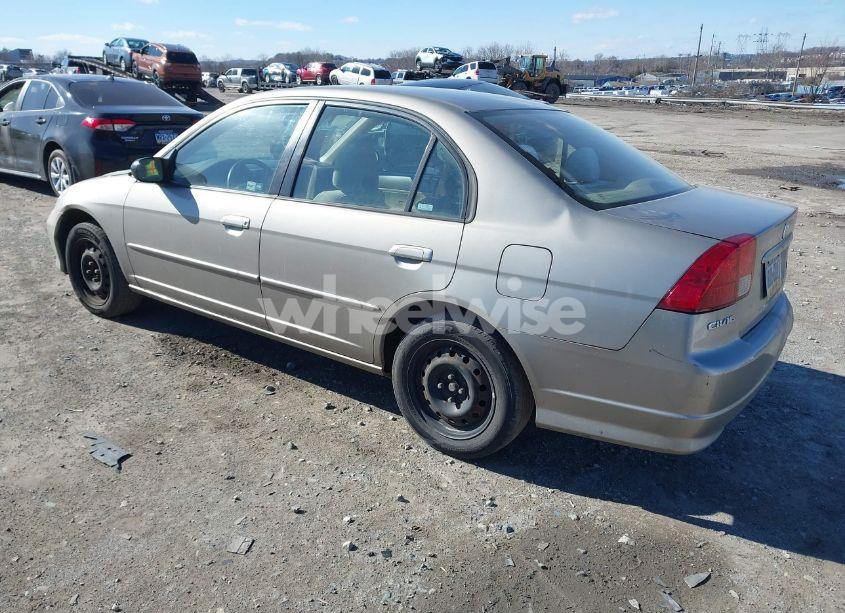 Photo 3 of 2005 Honda Civic LX (VIN 2HGES16525H529088)