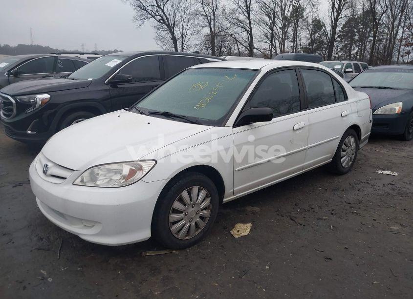 Photo 2 of 2005 Honda Civic LX (VIN 2HGES16525H536803)