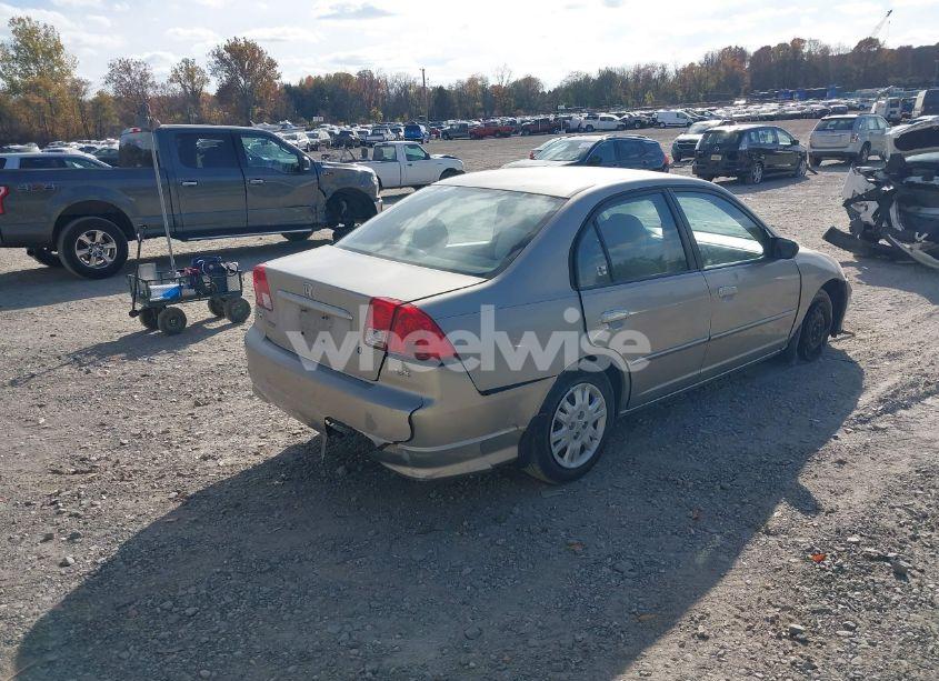 Photo 4 of 2005 Honda Civic LX (VIN 2HGES16525H604226)