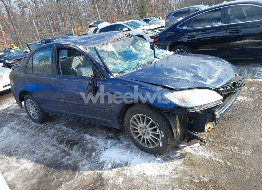 2005 Honda Civic LX (VIN 2HGES16525H612021) main photo