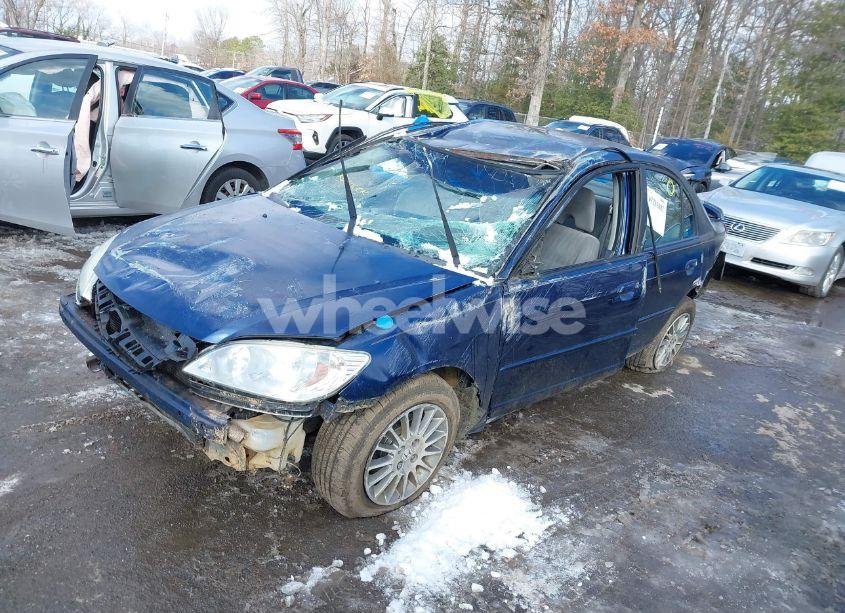 Photo 2 of 2005 Honda Civic LX (VIN 2HGES16525H612021)
