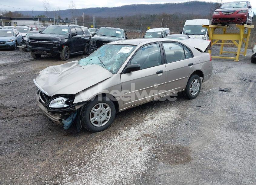 Photo 2 of 2001 Honda Civic LX (VIN 2HGES16531H508566)