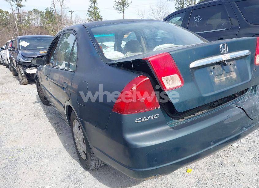 Photo 3 of 2001 Honda Civic LX (VIN 2HGES16531H540210)