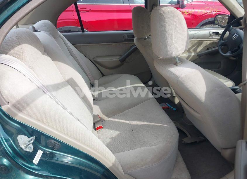 Photo 8 of 2001 Honda Civic LX (VIN 2HGES16531H578617)