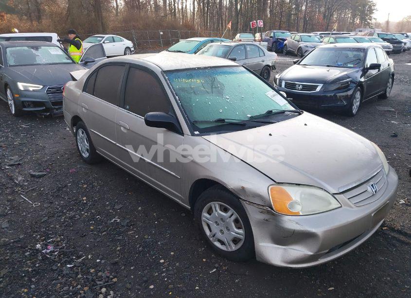 2002 Honda Civic LX (VIN 2HGES16532H598903) main photo
