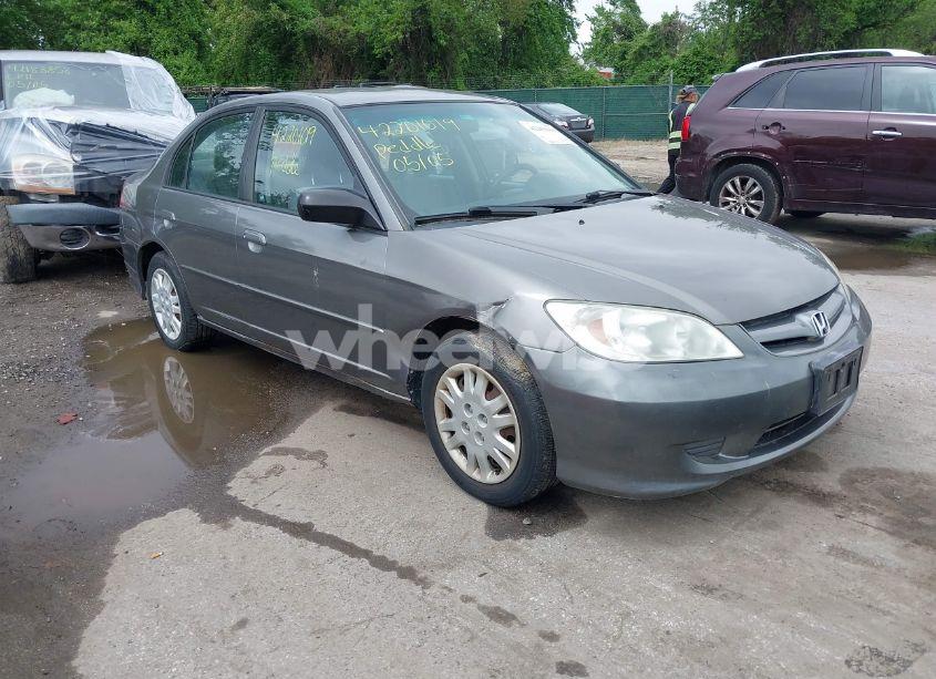 2005 Honda Civic LX (VIN 2HGES16535H504295) main photo