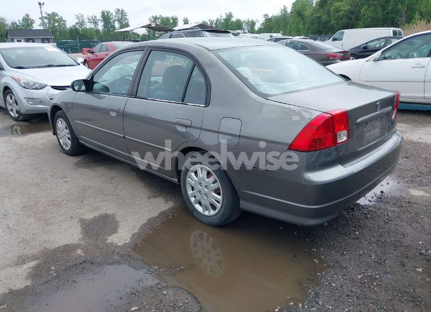 Photo 3 of 2005 Honda Civic LX (VIN 2HGES16535H504295)