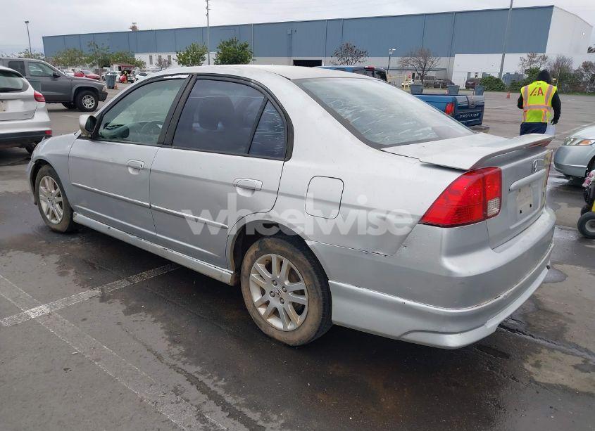 Photo 3 of 2005 Honda Civic LX (VIN 2HGES16535H558809)