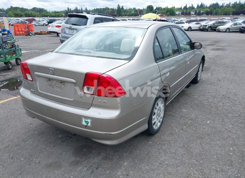 Photo 4 of 2005 Honda Civic LX (VIN 2HGES16535H602081)