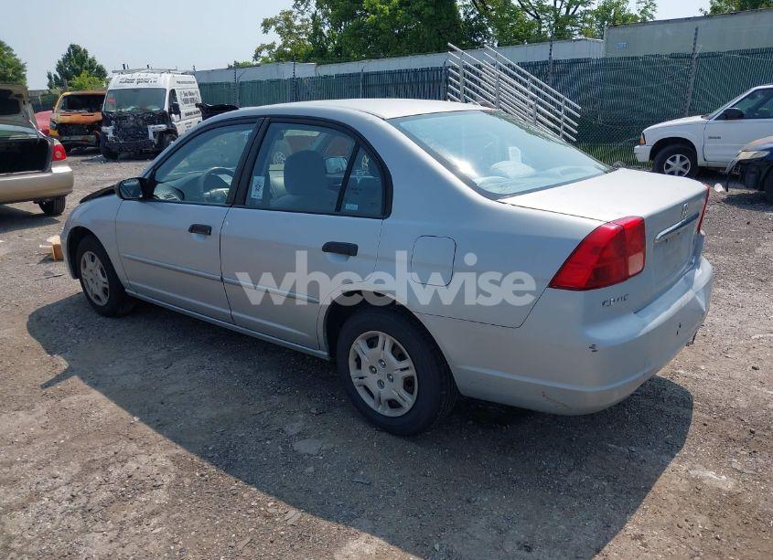 Photo 3 of 2001 Honda Civic LX (VIN 2HGES16541H612547)