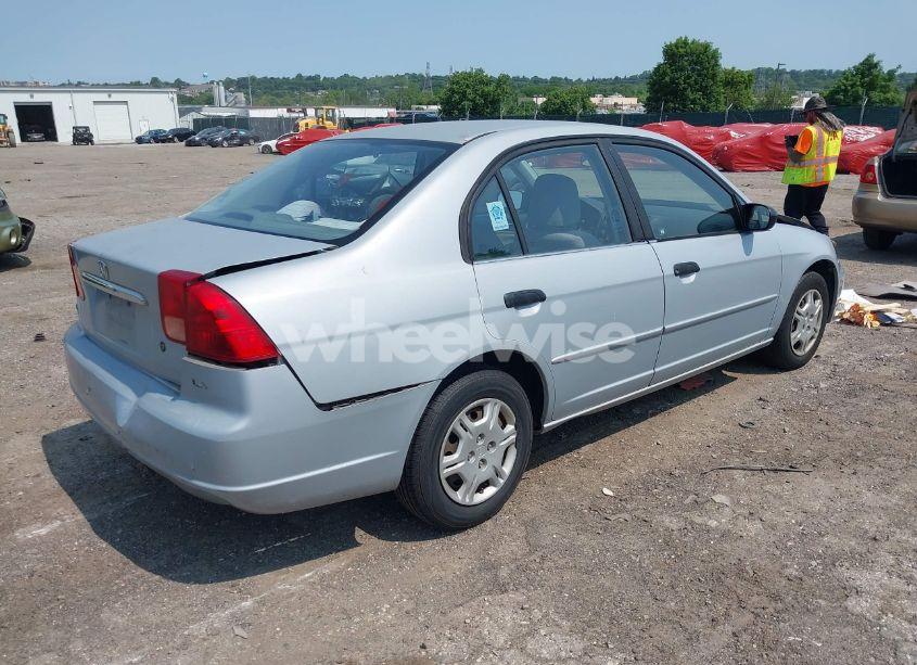 Photo 4 of 2001 Honda Civic LX (VIN 2HGES16541H612547)