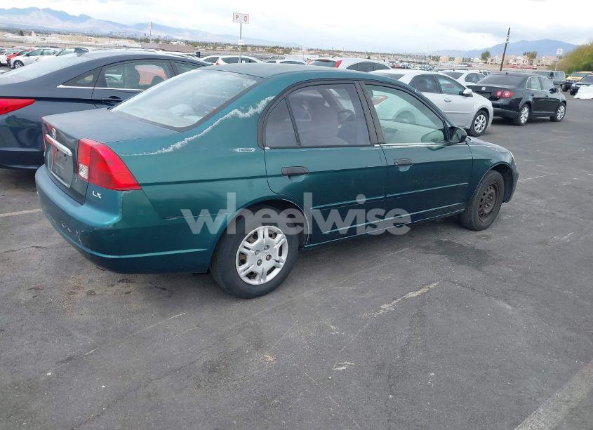 Photo 4 of 2001 Honda Civic LX (VIN 2HGES16541H617103)