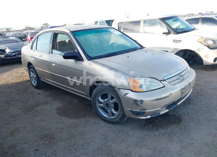 2002 Honda Civic LX (VIN 2HGES16542H538466) main photo
