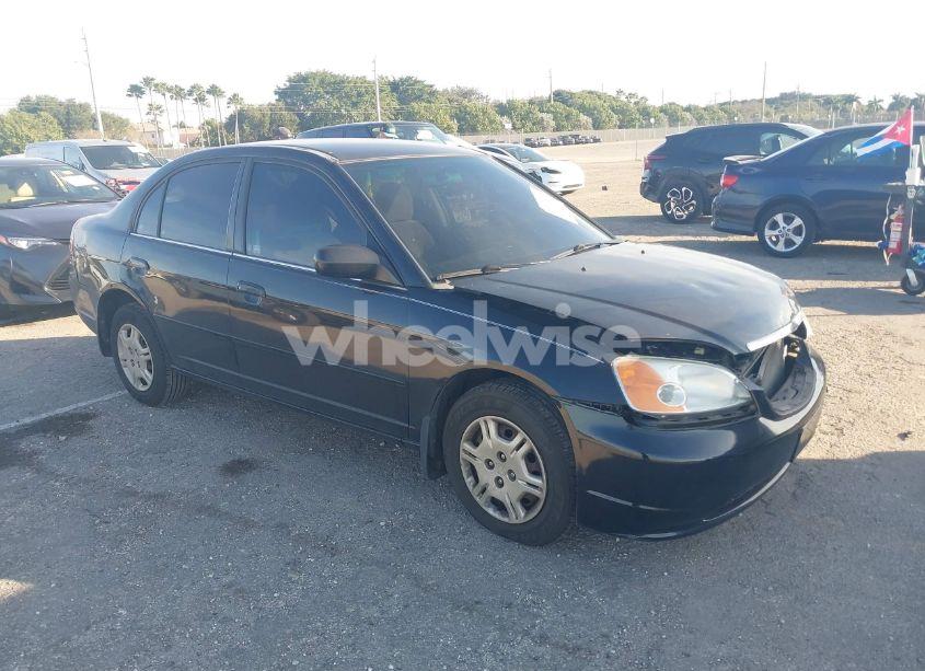 2002 Honda Civic LX (VIN 2HGES16542H610606) main photo