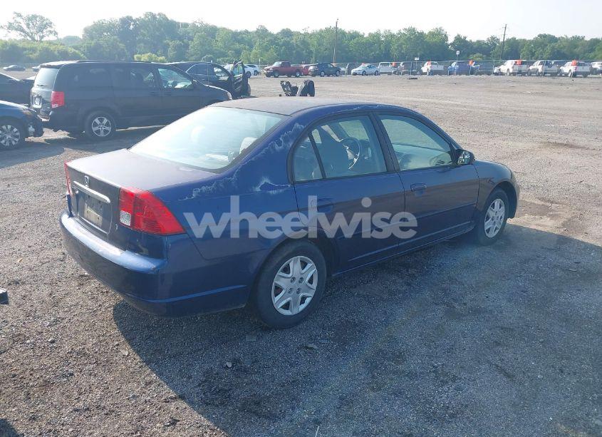 Photo 4 of 2003 Honda Civic LX (VIN 2HGES16543H521555)