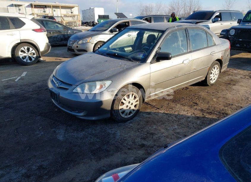 2004 Honda Civic LX (VIN 2HGES16544H504384) main photo
