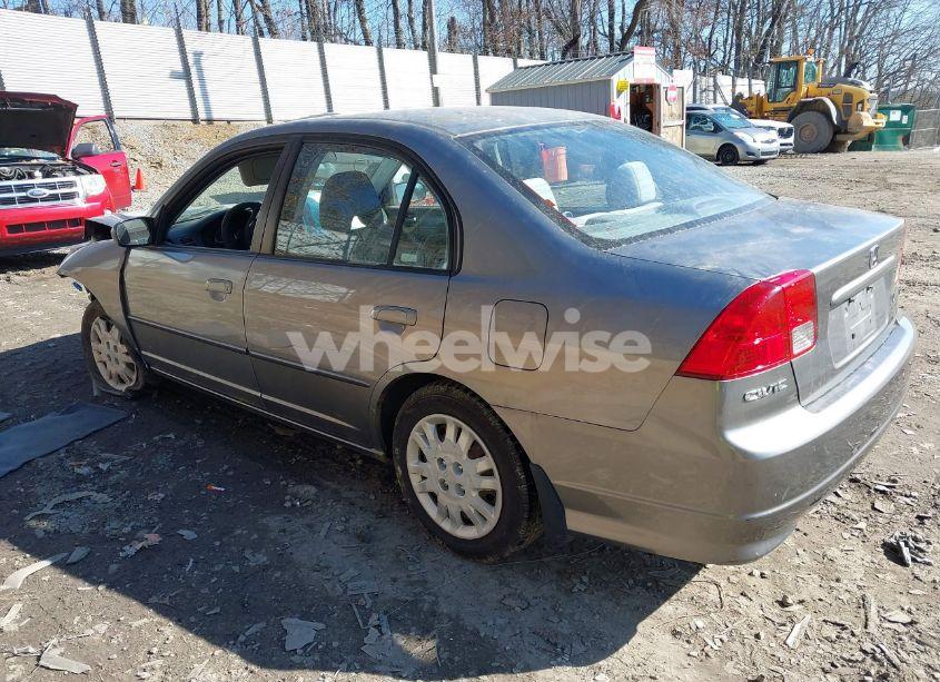 Photo 3 of 2005 Honda Civic LX (VIN 2HGES16545H550184)