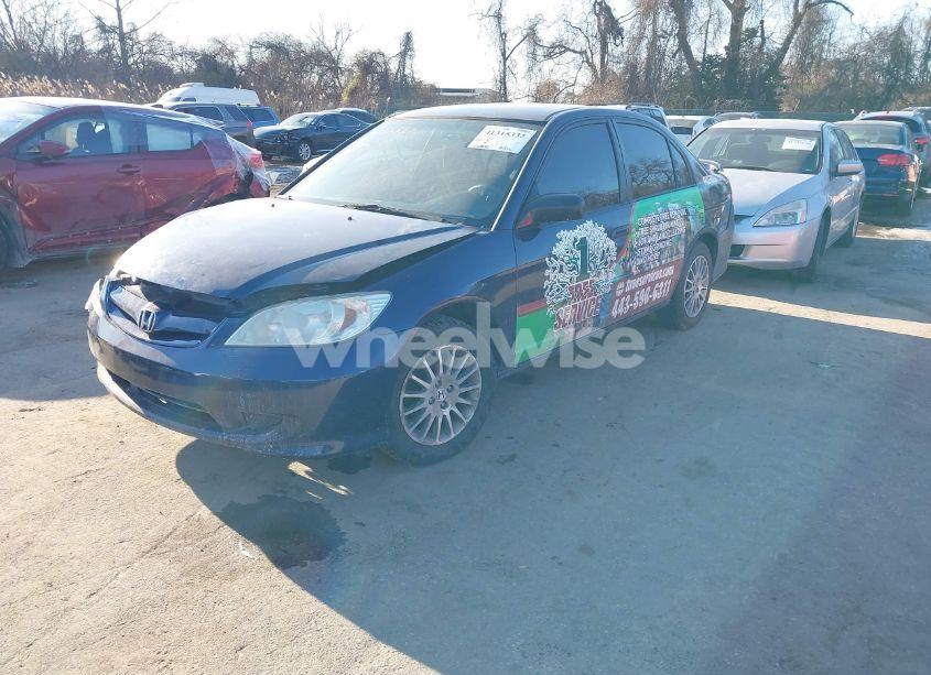 Photo 2 of 2005 Honda Civic LX (VIN 2HGES16545H565123)