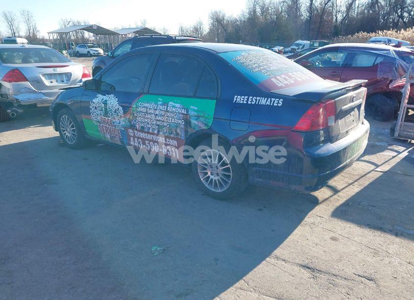 Photo 3 of 2005 Honda Civic LX (VIN 2HGES16545H565123)