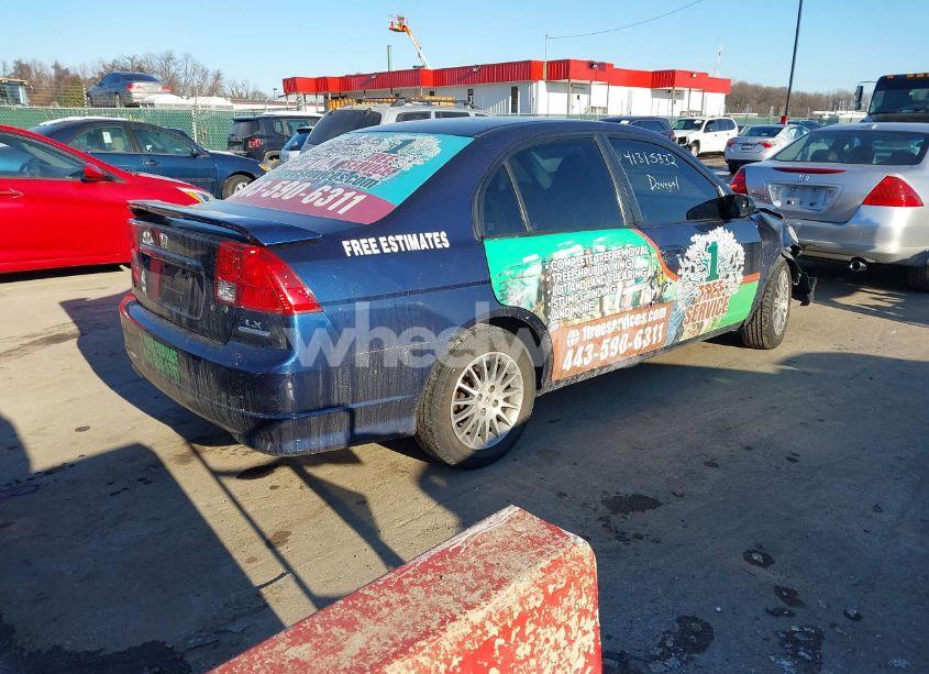 Photo 4 of 2005 Honda Civic LX (VIN 2HGES16545H565123)