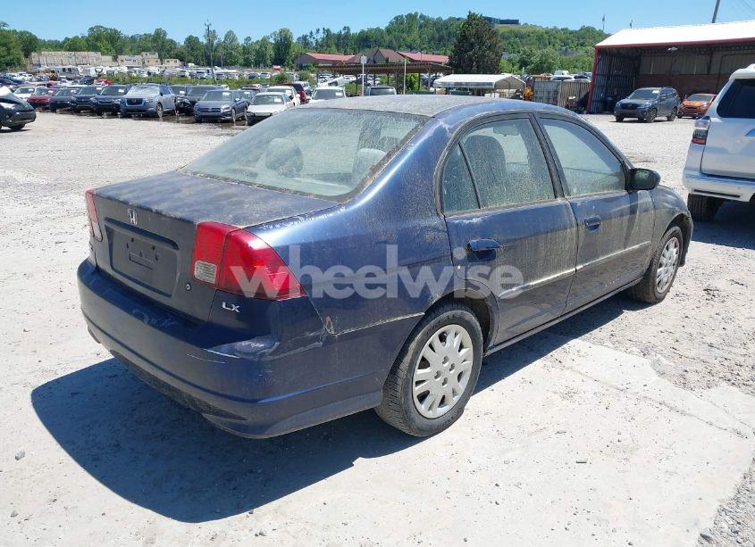 Photo 4 of 2004 Honda Civic LX (VIN 2HGES16554H605210)