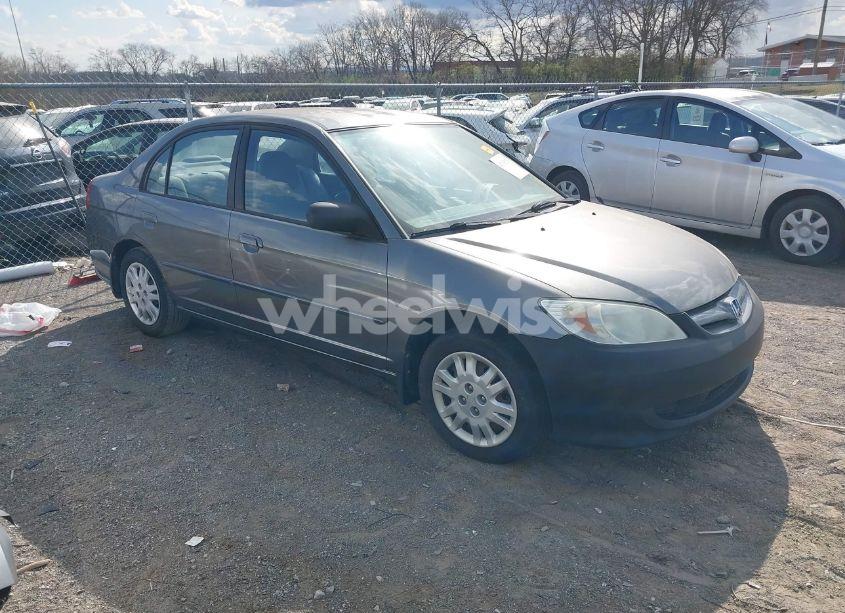 2004 Honda Civic LX (VIN 2HGES16554H628129) main photo