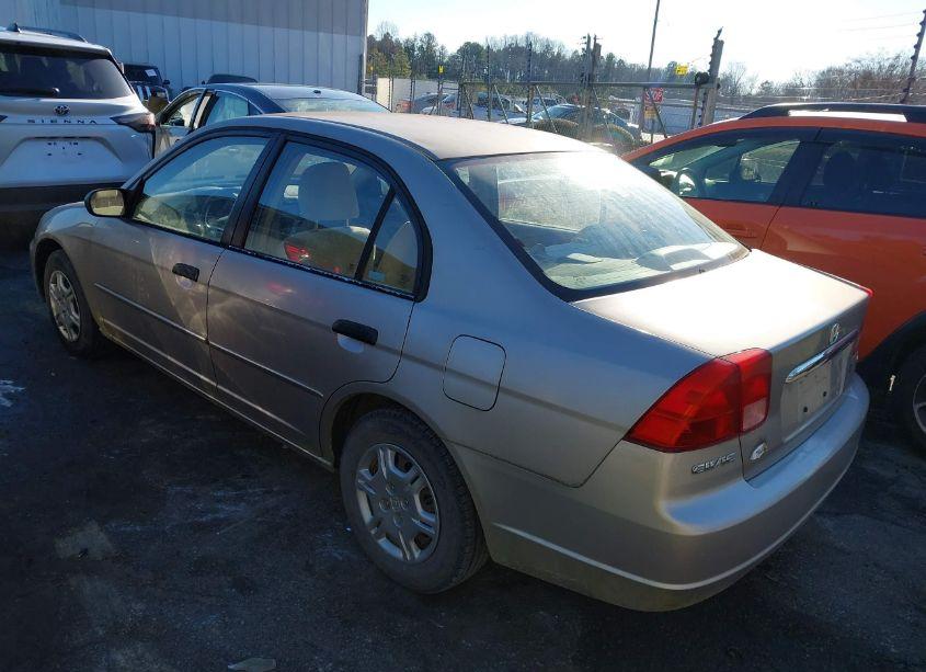 Photo 3 of 2001 Honda Civic LX (VIN 2HGES16561H556417)