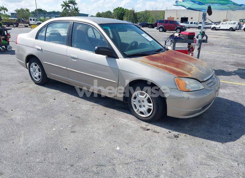 2002 Honda Civic LX (VIN 2HGES16562H552322) main photo